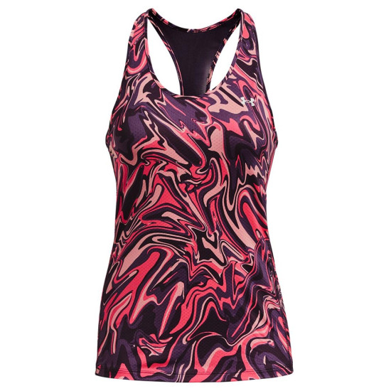 Under Armour Γυναικεία αμάνικη μπλούζα UA HG Armour Racer Print Under Armour Γυναικεία αμάνικη μπλούζα UA HG Armour Racer Print